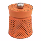 (6 pièces) PEUGEOT | BALI FONTE - Moulin à poivre - Fonte - Orange - Hauteur : 80 mm