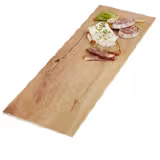 (6 buc) Tavă GN - OAK LIGHT - melamină - GN 2/4 - Înălțime: 15 mm - Maro