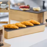 Caisse pour buffet - VALO - Bois de chêne - Brun - Hauteur:45mm - compatible avec GN 2/4