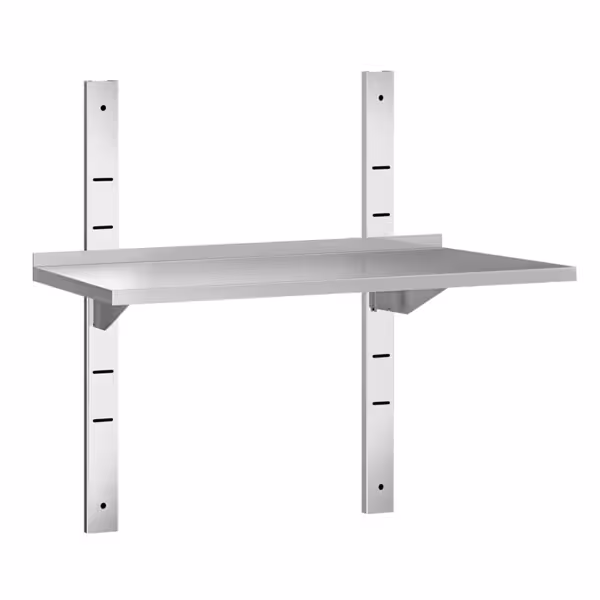 RVS wandplank PREMIUM - 800x400mm