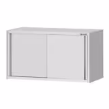 Edelstahl Wandhängeschrank ECO - 1000x400mm - mit Schiebetür - 650mm hoch