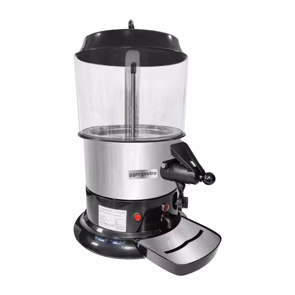 Chokladdispenser - 9 liter - 1,10 kW - svart - Temperatur: 30 °C till 90 °C
