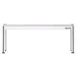 Étagère supérieure en inox – 1 niveau – 1200 × 370 mm – hauteur réglable