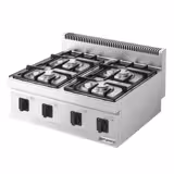 Plinsko kuhalo - 600x600x430 mm - 14 kW - 4 plamenika - nadpultni