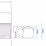 Lave-vaisselle à capot double paroi – Numérique – 7,1 kW – avec adoucisseur inclus – avec pompe de détergent, de rinçage et de vidange