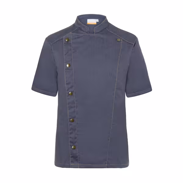 KARLOWSKY | Kortärmad kockjacka i jeansstil - Vintage Black - Storlek: 46