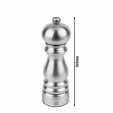 (6 stuks) PEUGEOT | PARIS CHEF - Zoutmolen - u'Select - Roestvrij staal - Hoogte: 180mm