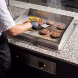 Commercial Electric Drop-in Griddle – 9 kW – Ribbed