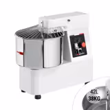 Ipari spirálkaros dagasztógép - 42 l / 38 kg - 2 sebességes - fix üst - 400 V