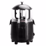 Warme chocoladedispenser (bain-marie roerdispenser) - 5 liter - 1,0kW - handvulling - Zwart - Temperatuur: 65°C tot 90°C