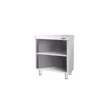 RVS werktafel KOPENHAGEN - 984x663mm