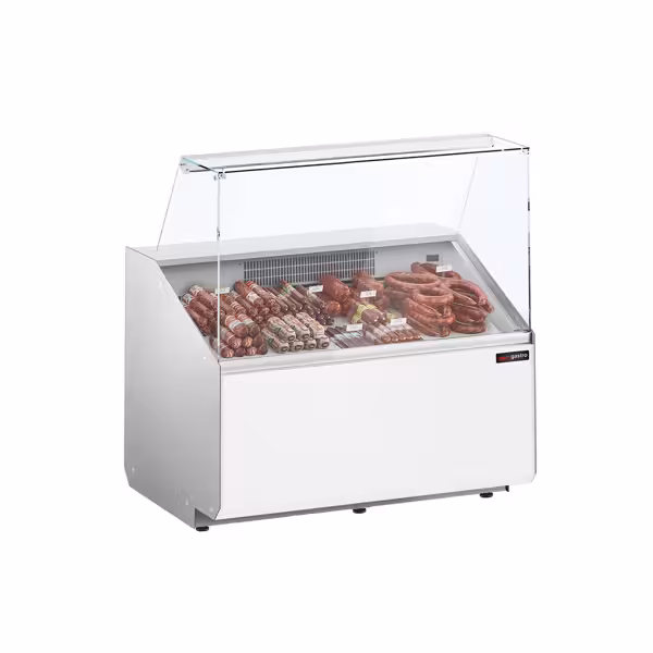 Banco gastronomia professionale - 944x979mm - 200 L - Pannello frontale Bianco
