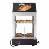 Hot Dog Steamer / Hot Dog Warmhaltevitrine - 1,2 kW - 2 Ebenen