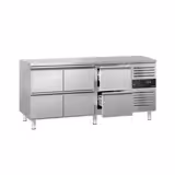 Tavolo refrigerato ECO - 1795x700mm - Ventilata - 417 L - con 6 cassetti