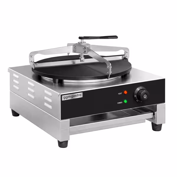 Crêpemaker - Enkel - Analoog - Ø 400mm incl. beslagverdeler