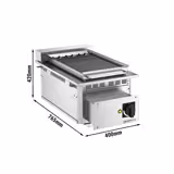 Commercial Electric Drop-in Water Grill – 3.75 kW