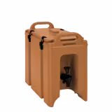 Contenitore isotermico per bevande e minestre con rubinetto - 7L - con rubinetto di scarico e maniglie - Terracotta