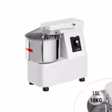 Spiral Hamur Yoğurma Makinesi - 15L / 10kg - Sabit kazanlı - 220V Monofaze