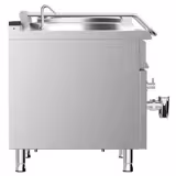 Gas Kochkessel - 150 Liter - 20 kW - Direkte Beheizung - mit Wasserzulauf & Ablasshahn