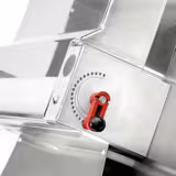 Commercial Pizza Dough Roller - for 260–400mm pizza dough - 375W - Dough thickness 0.5 to 5.5mm