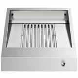 Commercial Wall-Mounted Extraction Canopy - 800mm - with Baffle Filters & LED Lighting