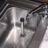 (4 bucăți) FUCHS | Robinet cu tijă din oțel inoxidabil 18/10 – model combinat – 1-1/4 + 1-1/2 – 270 mm