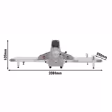 Bäckerei-Teigausrollmaschine - Tischgerät - 400 Watt - 2000 mm Förderband