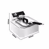 Fritadeira elétrica - 5 litros - 3,75 kW