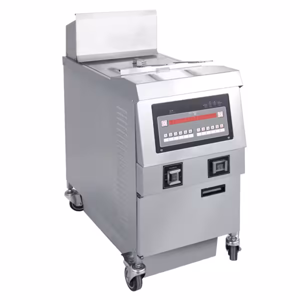 Elektrische friteuse - 25 liter - 14,2 kW - digitale bediening - met oliefiltersysteem