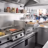 Armário de aquecimento para alimentos - 4kW - GN 1/1 - 2 gavetas - 824x578x680mm