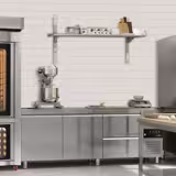 Mensola a parete in acciaio inox PREMIUM - 1500x400mm - con 1 ripiano