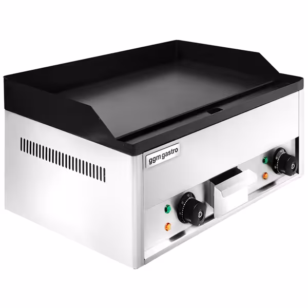 Електрически грил тиган - 4.4 kW - Гладък - Площ на грила: 600x335mm