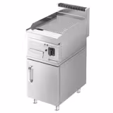 Elektrický gril - drážkovaný (4,5 kW) - vč. spodního dílu s 1 dveřmi