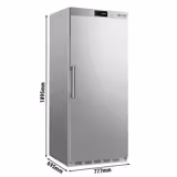 Lagerkühlschrank Edelstahl PREMIUM - 600 Liter - mit 1 Tür