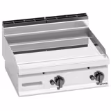 Commercial Gas Griddle - 13.8kW - Smooth Plate - Cooking area: 795x500mm