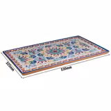 (6 stuks) GN-dienblad - ARABESQUE - Melamine - GN 1/1 - hoogte: 20mm - Terracotta