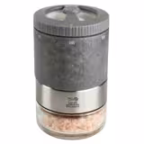 (6 pieces) PEUGEOT | MAESTRO - Salt Bar - u'Select - Light Graphite - Height: 110mm - incl. three premium salt jars