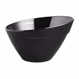 (6 pcs) Coupe - BALANCE - Mélamine - 5L - carré - 300x300mm - Profondeur : 195mm - Noir