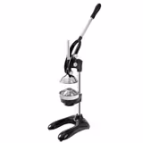 Commercial Manual Citrus Juicer - Ergonomic Handle(s) - Black - Stainless Steel - Aluminium