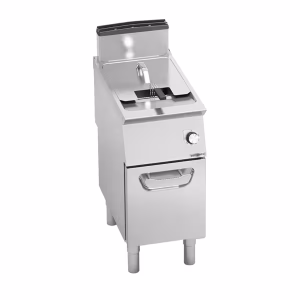 Gázüzemű olajsütő - álló - 18 liter - 14,0 kW - digitális vezérlés