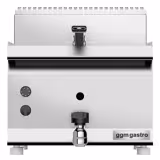 Commercial Countertop Gas Fryer - 8 litres - 6kW - Manual - with drain tap