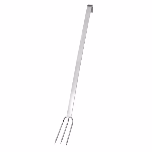 (4 stuks) Barbecuevork - 3‑tands - 70cm