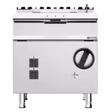Brasiera elettrica ribaltabile Serie 900 - 80L - 12kW - ribaltamento manuale a volantino - carico acqua con elettrovalvola