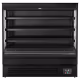 Duvar Tipi Soğuk Self Servis Teşhir Dolabı - 1500mm - 493L - 3 Raf - Siyah