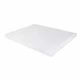 Snijplank - 325x530mm - Dikte: 20mm - HACCP-conform - Polyethyleen - Wit - Vaatwasmachinebestendig
