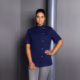 KARLOWSKY | Greta Women's Chef Jacket – Navy – EU 34