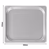 Backblech - Aluminium - 353x327mm - passend für EHK500