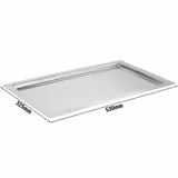 (6 pieces) Gastronorm Tray GN 1/1 – Stainless Steel - Depth 20mm