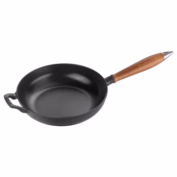 STAUB | PANS - Koekenpan - Ø 240mm - Gietijzer - Zwart | Rond