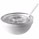 (6 bucăți) Bol - CASUAL MAXI - Melamină - 1.8 litri - Ø 200mm - Alb